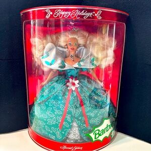 Barbie Happy Holidays 1995 Special Edition New in Box